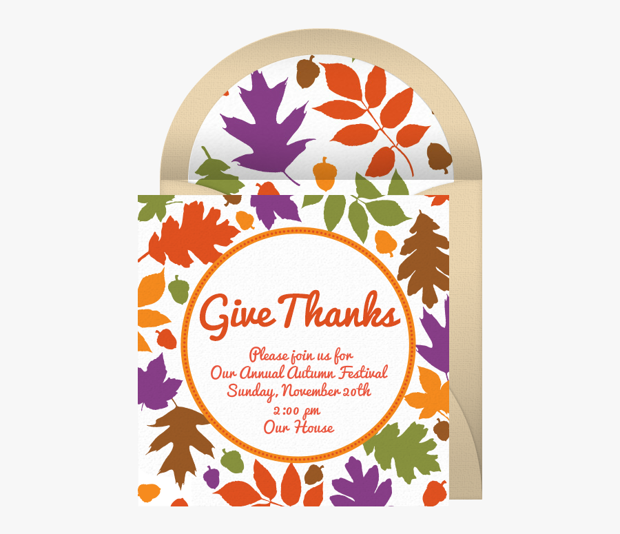 November Leaves Clip Art, Transparent Clipart