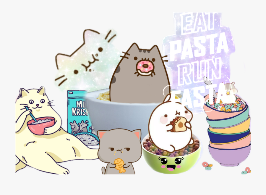 #cereal #cat #eat #food #pet, Transparent Clipart