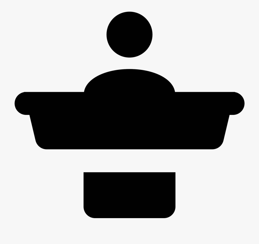 The Icon Shows A Man Standing At A Podium Clipart ,, Transparent Clipart