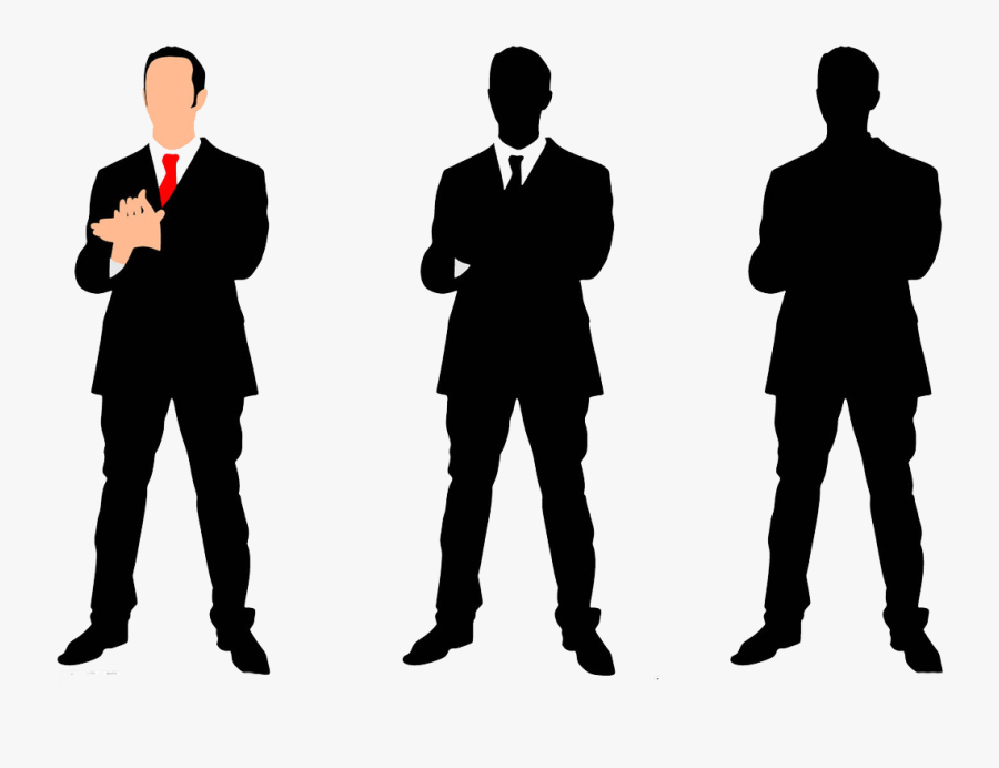 Cartoon Silhouette Woman Illustration, Transparent Clipart