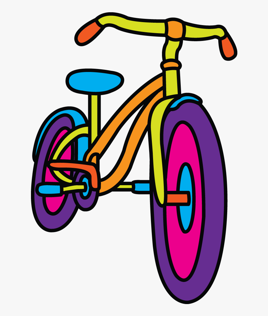 Bicycle Simple Drawing At Getdrawings Com Free, Transparent Clipart