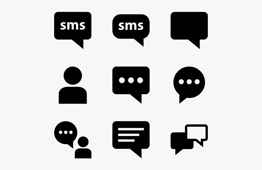 Text Message Icon Png - Text Messaging Icon Png, Transparent Clipart