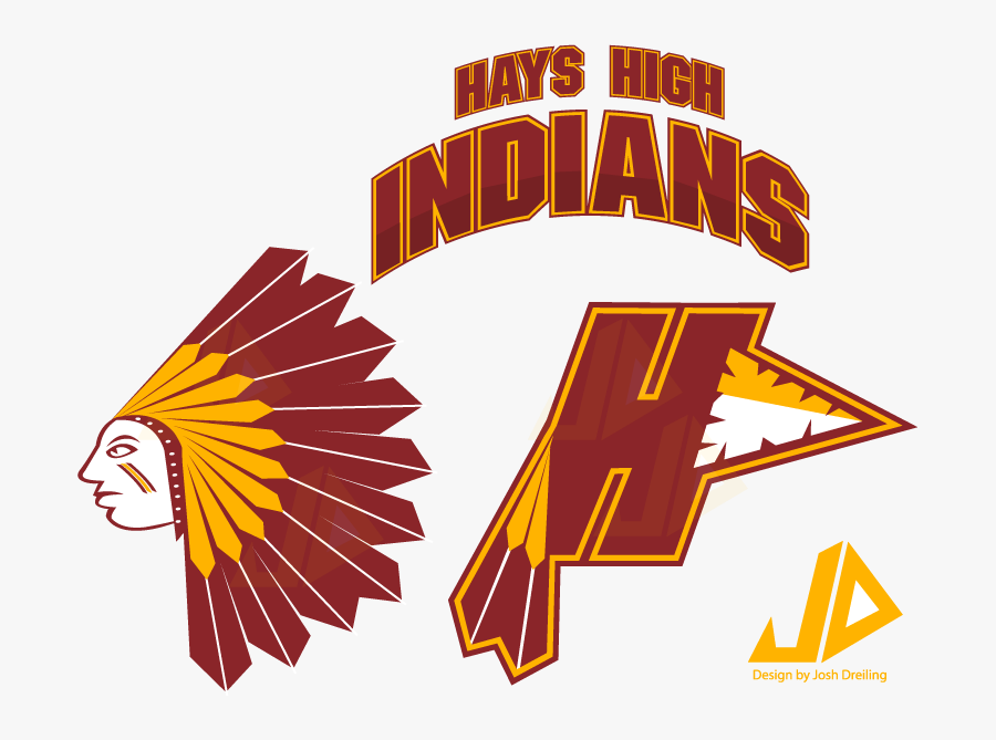 Indianlogo - Logo Hays High School, Transparent Clipart