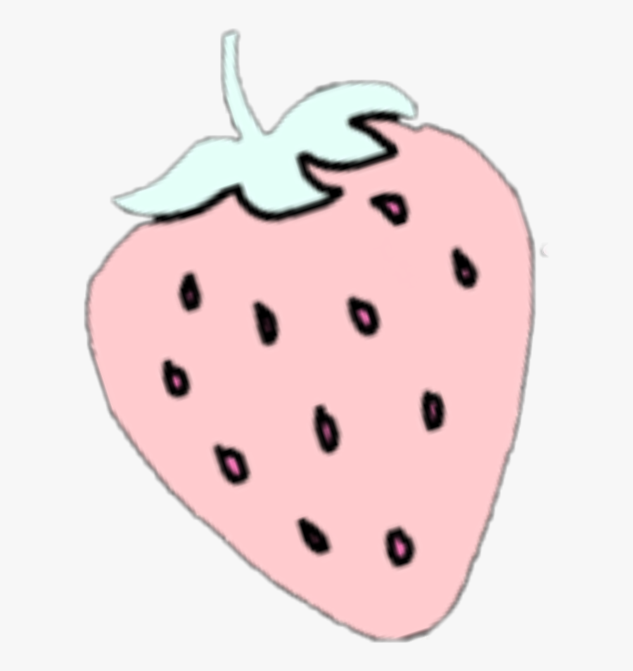 #japan #pastel #pink #fraise #strawberry #cute, Transparent Clipart
