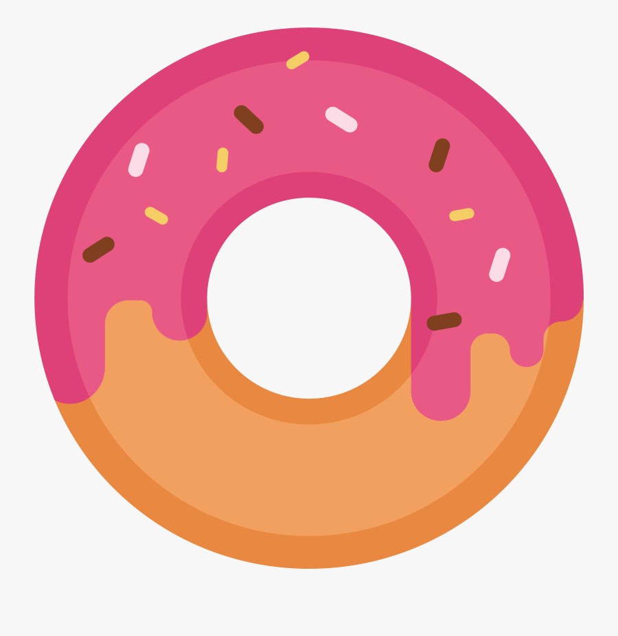 Doughnut Drawing Dessert Icon - โดนัท การ์ตูน น่า รัก, Transparent Clipart