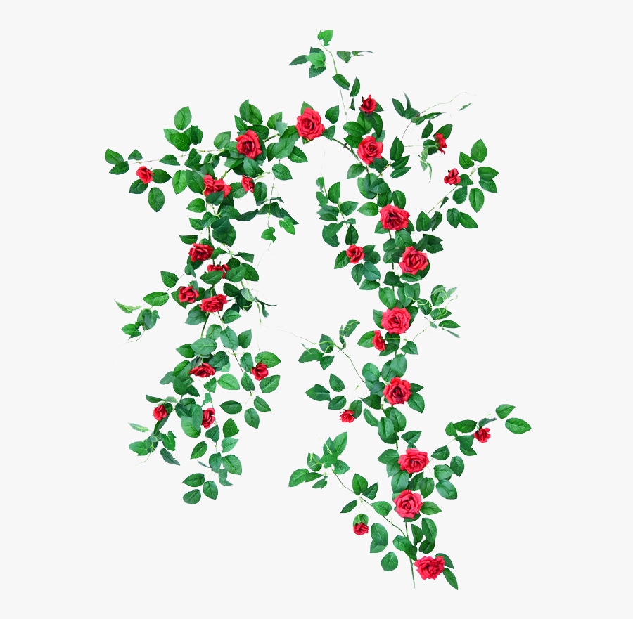 Rose Decorative Artificial Flowers Simulation Rattan, Transparent Clipart