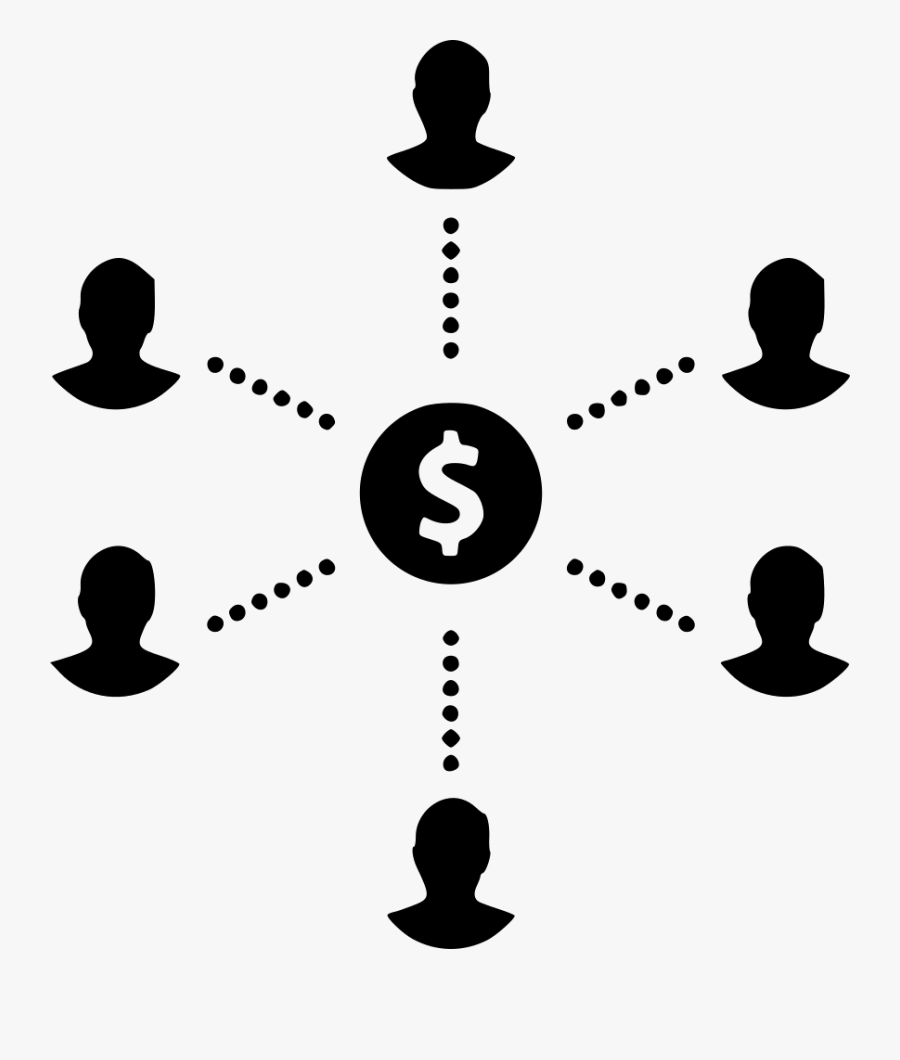 Transparent Group Of Business People Clipart - People Network Icon Png, Transparent Clipart