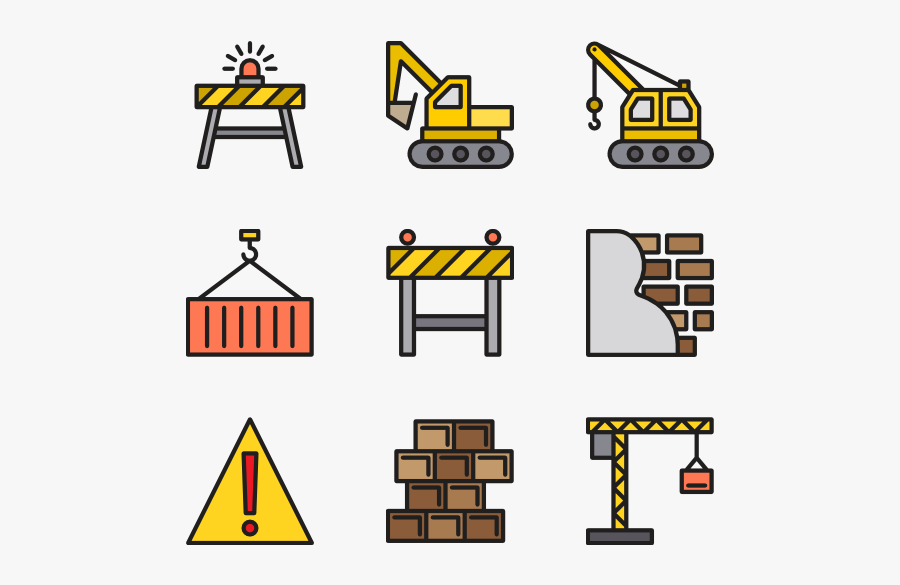 Construction, Transparent Clipart