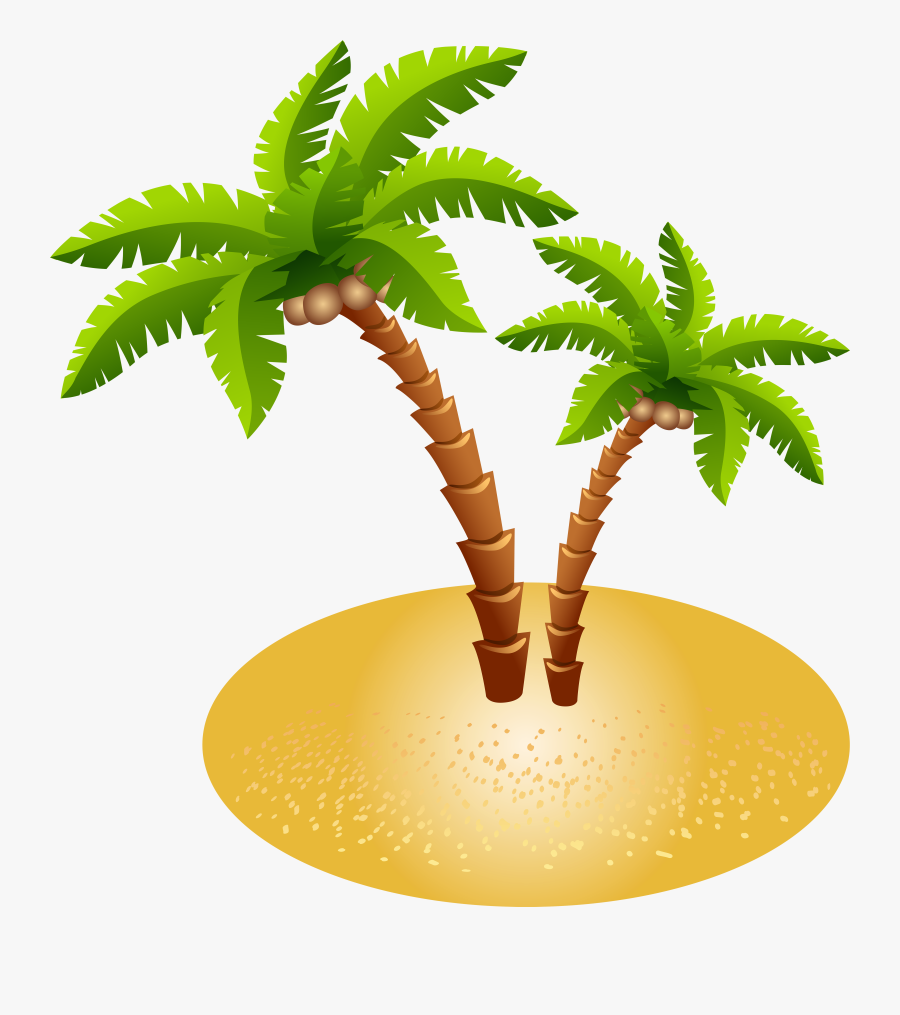 Palm Tree Clipart Transparent Background, Transparent Clipart