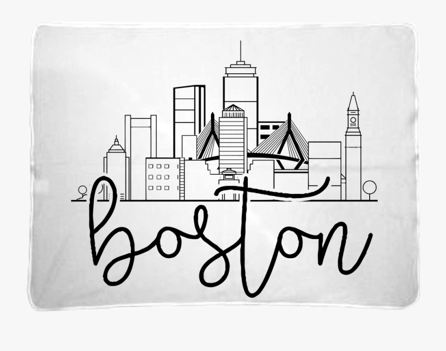 Boston Line Art Png, Transparent Clipart