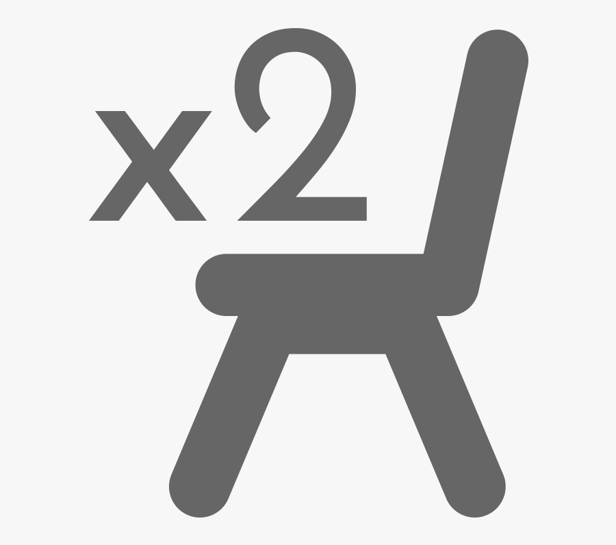 Pack De 2 Sillas Teruel Madera Negra Tela Rosa De - Chair, Transparent Clipart