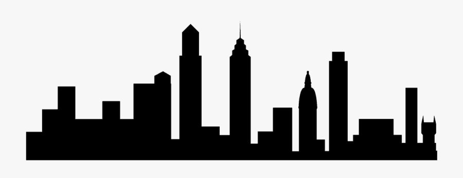 Philadelphia Skyline Icon - Skyline, Transparent Clipart