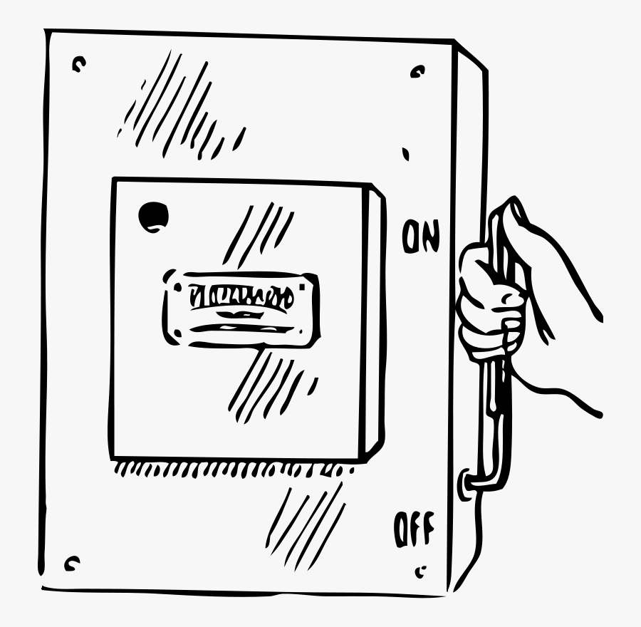 Electricity Clip Art Download - Circuit Breaker Clip Art, Transparent Clipart