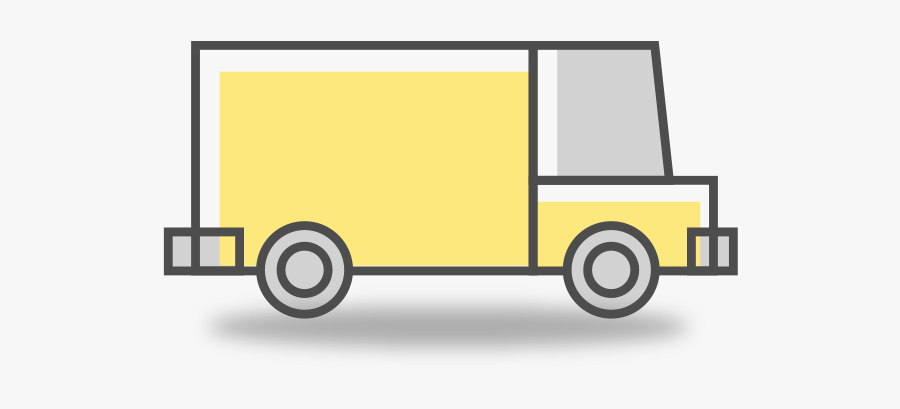 Truck, Transparent Clipart