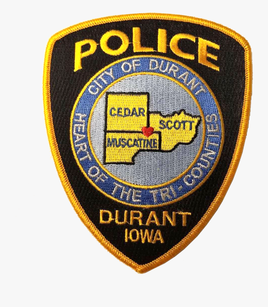 Durant, Iowa Police Department - Durant Iowa Police Department, Transparent Clipart