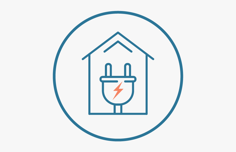Electrical - No Home Icon Png, Transparent Clipart