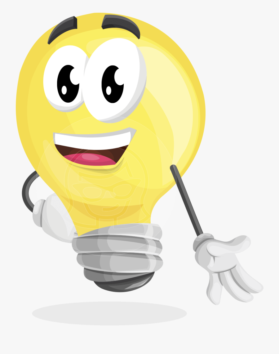 Cartoon Bulb Image Png, Transparent Clipart