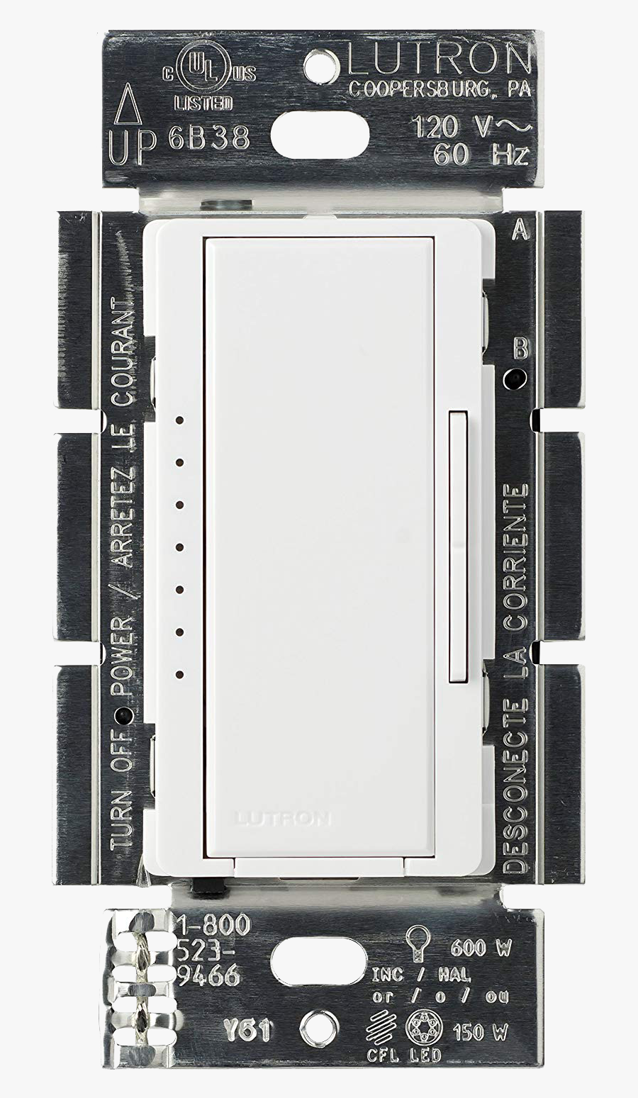 Lutron Mar Dimmer, Transparent Clipart