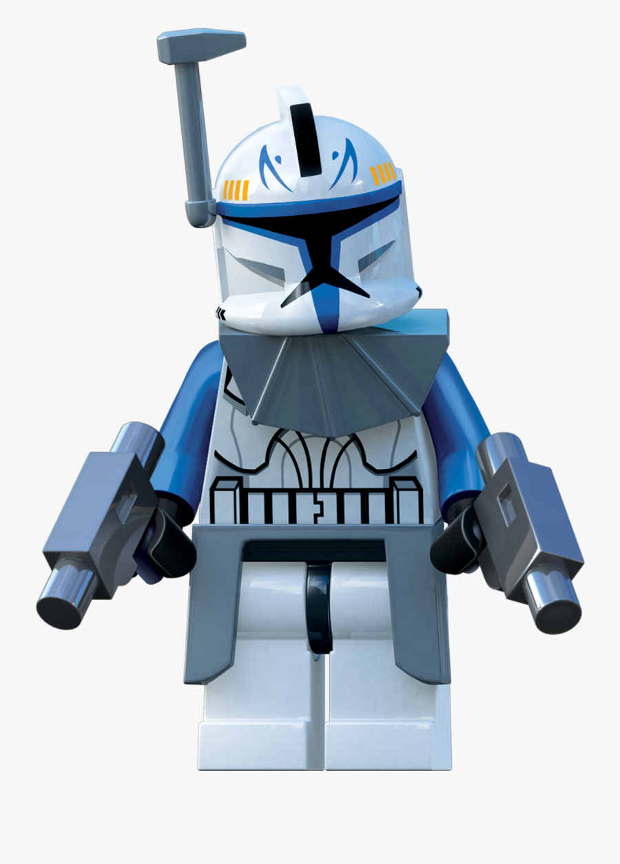 Clip Art Lego Custom Clone - Lego Star Wars The Clone Wars Captain Rex, Transparent Clipart