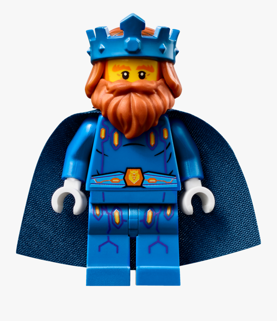 Lego 70357 Nexo Knights Knighton Castle Lego Minifigure - Lego Nexo Knights King Halbert, Transparent Clipart