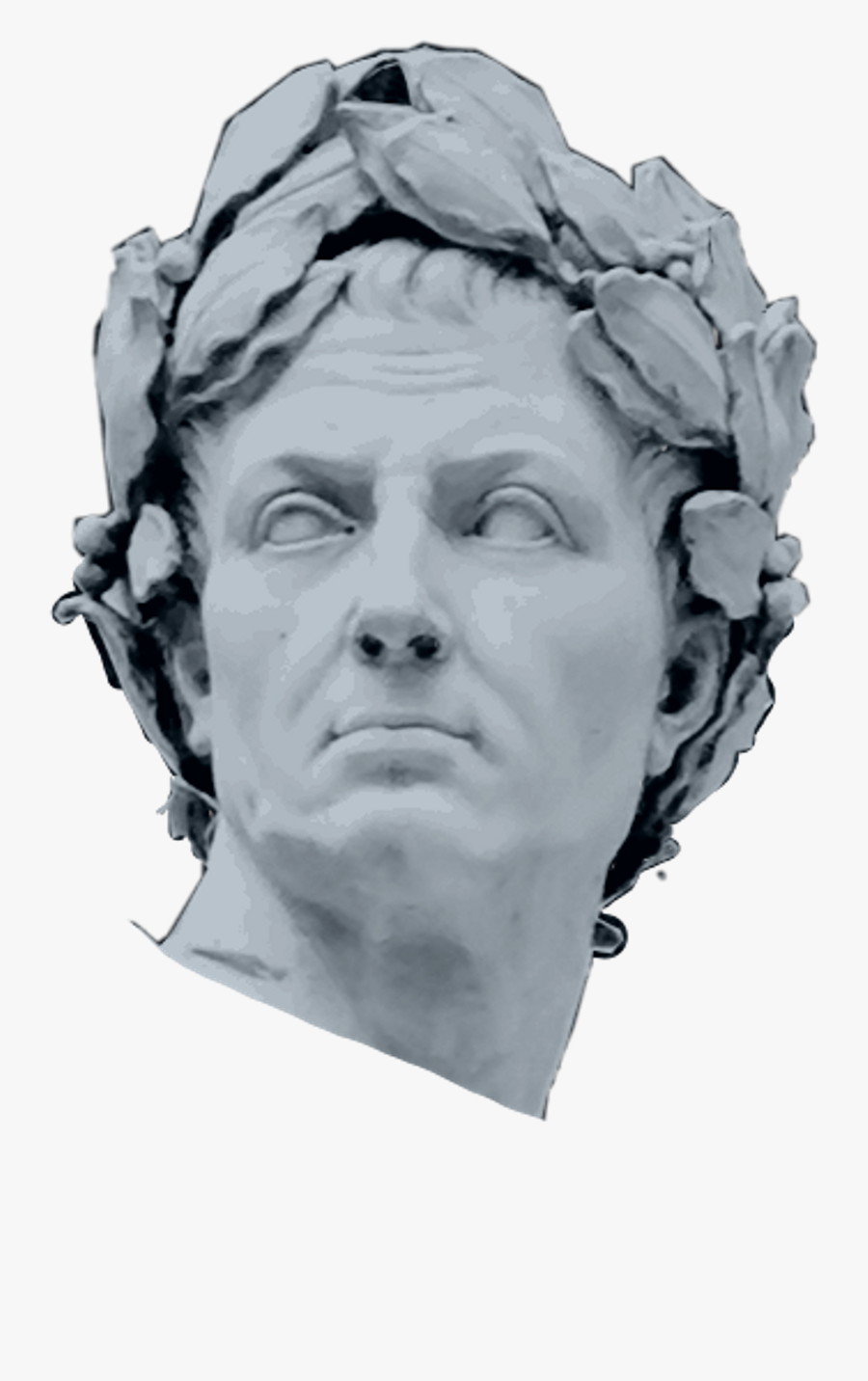Marble Statue Png- - Julius Caesar, Transparent Clipart