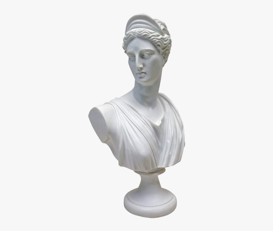 Diana Bust, Transparent Clipart