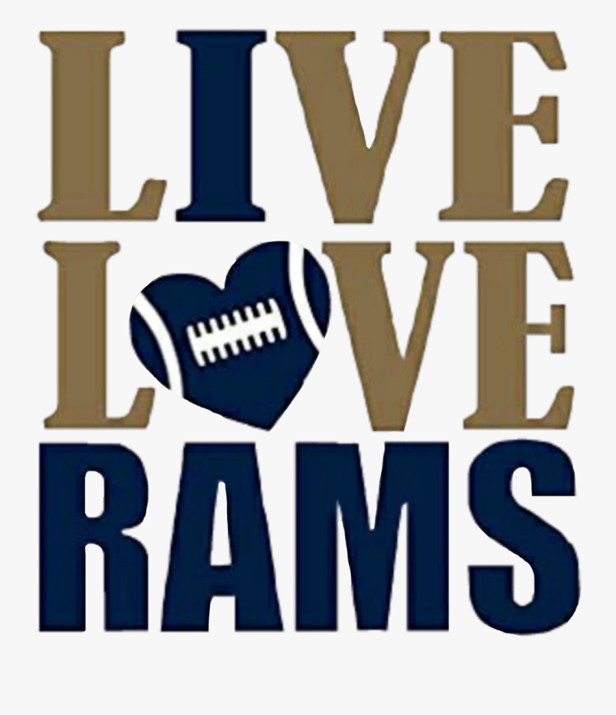 #rams #losangeles #nfl #ilovefootball #superbowl #footballteam, Transparent Clipart