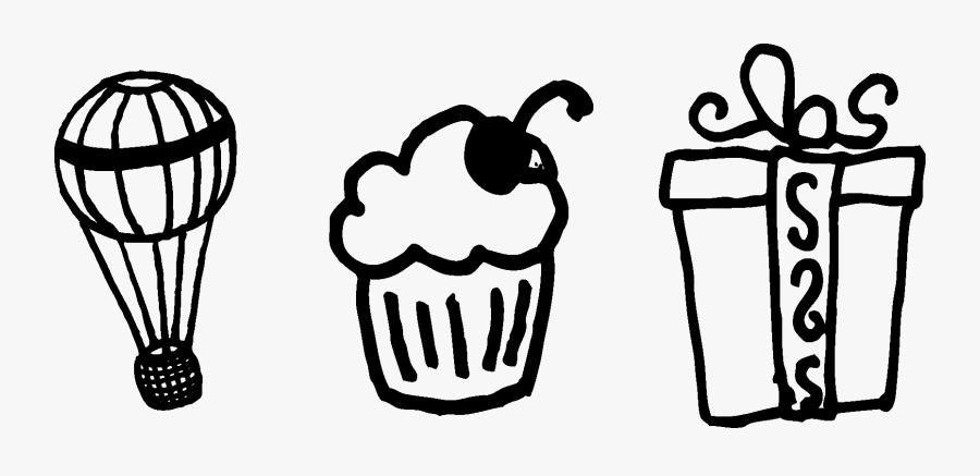 Doodles Combining Shapes, Transparent Clipart