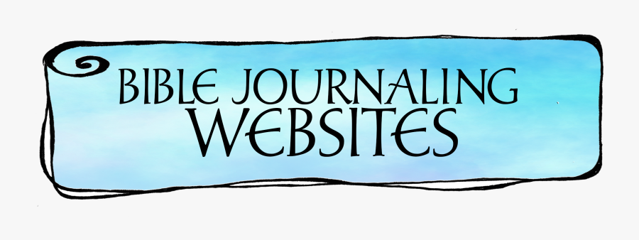 Bible Journaling Websites - Human Action, Transparent Clipart