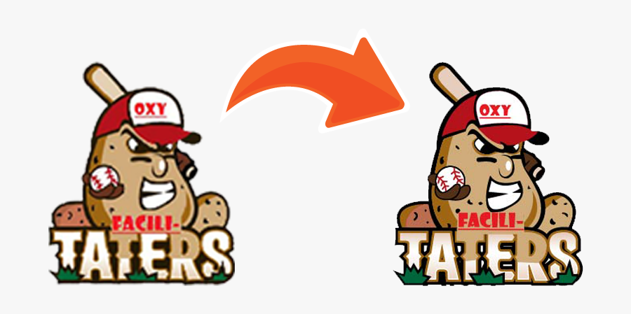 Idaho Taters, Transparent Clipart
