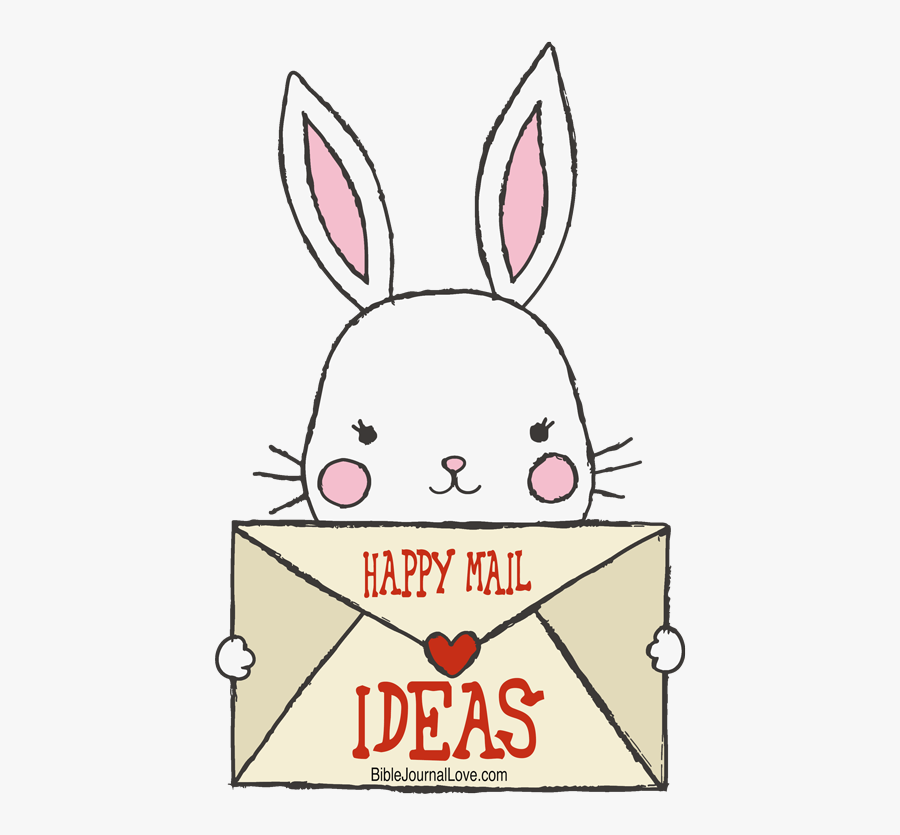 Easter Happy Mail, Transparent Clipart