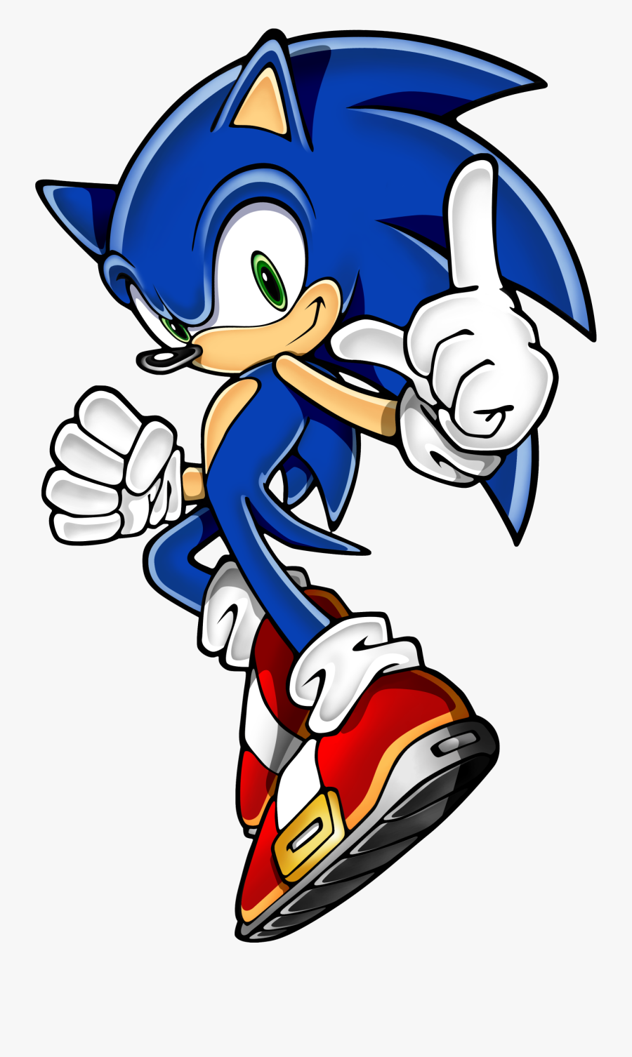 Sonic The Hedgehog Clipart Sonik - Sonic The Hedgehog Large, Transparent Clipart