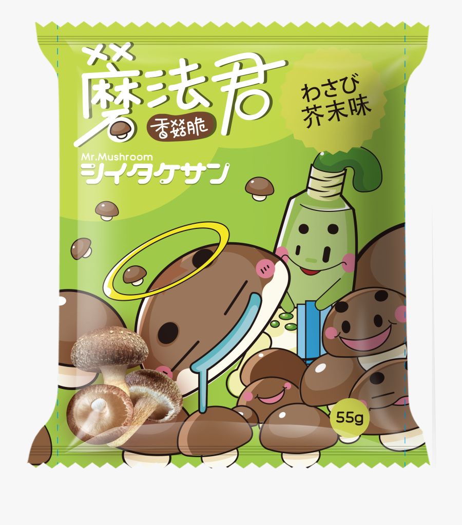 Transparent Shiitake Mushroom Png - Cartoon, Transparent Clipart