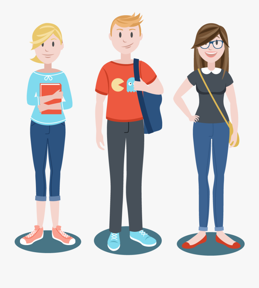 Career Guidance In Chandigarh After Graduation - High School Student Vector, Transparent Clipart