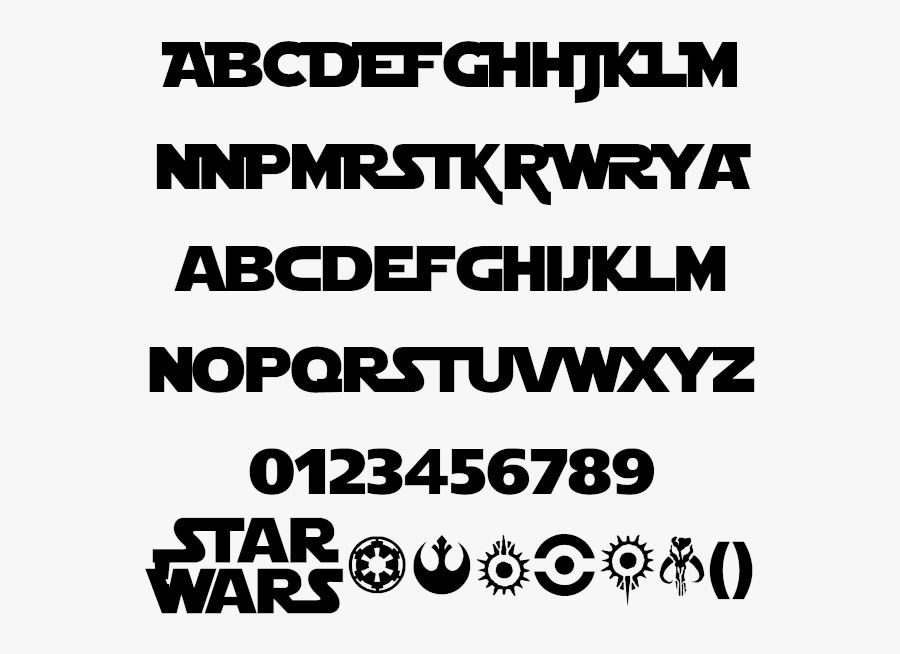 star wars font download free