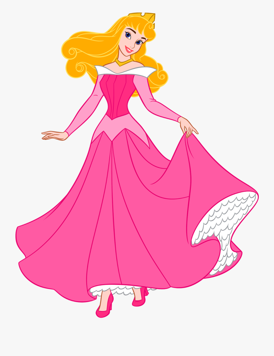 Cartoon Princess Aurora, Transparent Clipart
