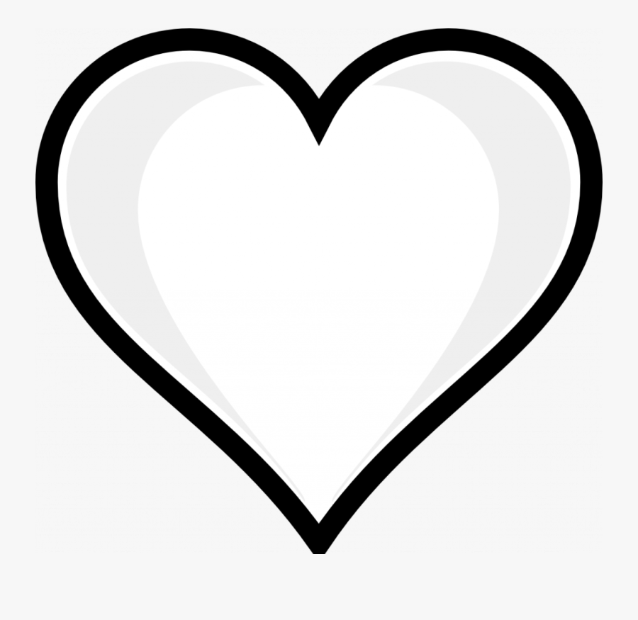 Heart Outline Sketch Coloring Page