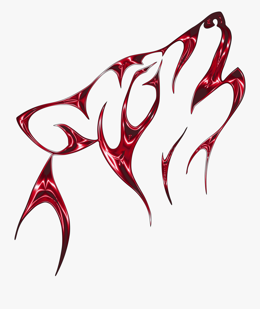 Wolf Head Drawing Easy - Tattoo Drawing Of Wolf, Transparent Clipart