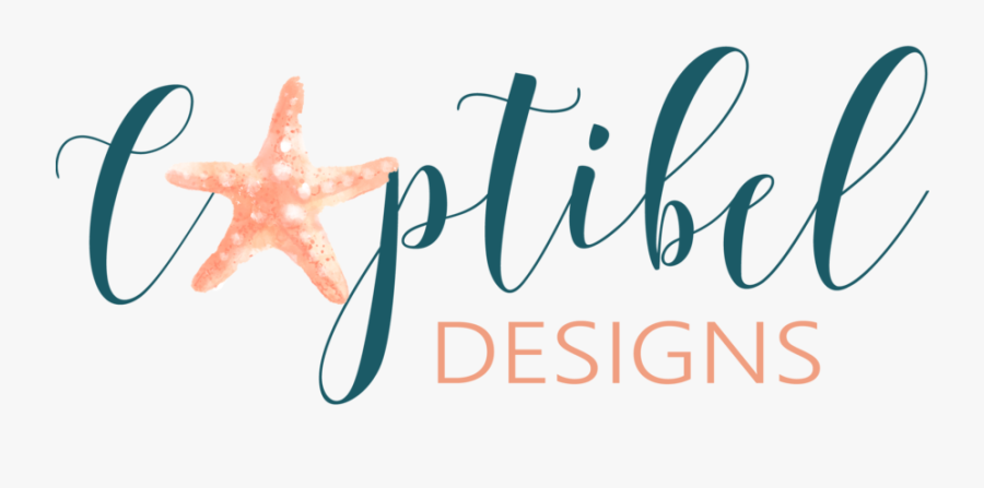 Captibel Designs - Calligraphy, Transparent Clipart