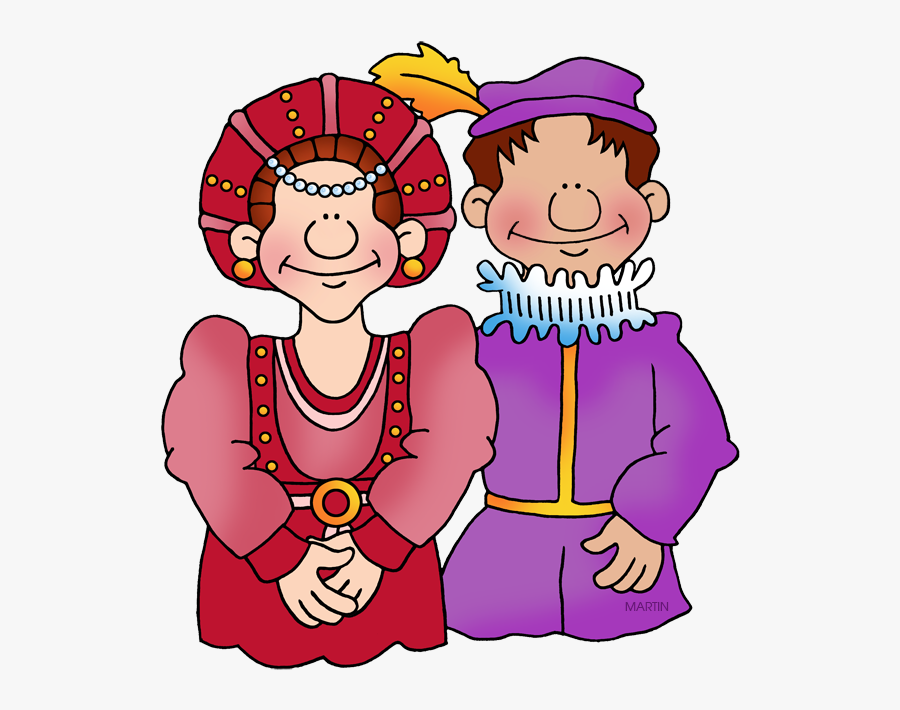 The Tudors - Phillip Martin Clipart Queen, Transparent Clipart
