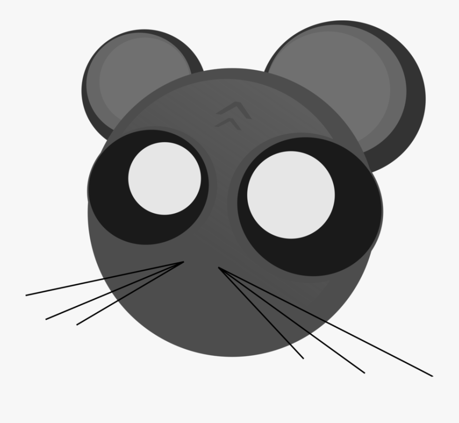 Carnivoran,mouse,eye - Black Cat Face Drawing, Transparent Clipart