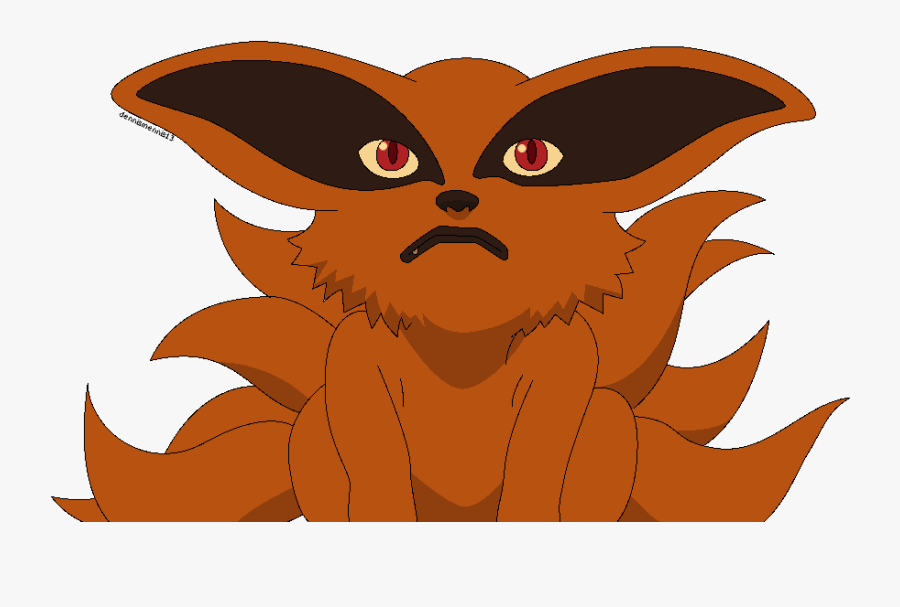 Naruto Clipart Baby Fox - 9 Tailed Fox Baby, Transparent Clipart
