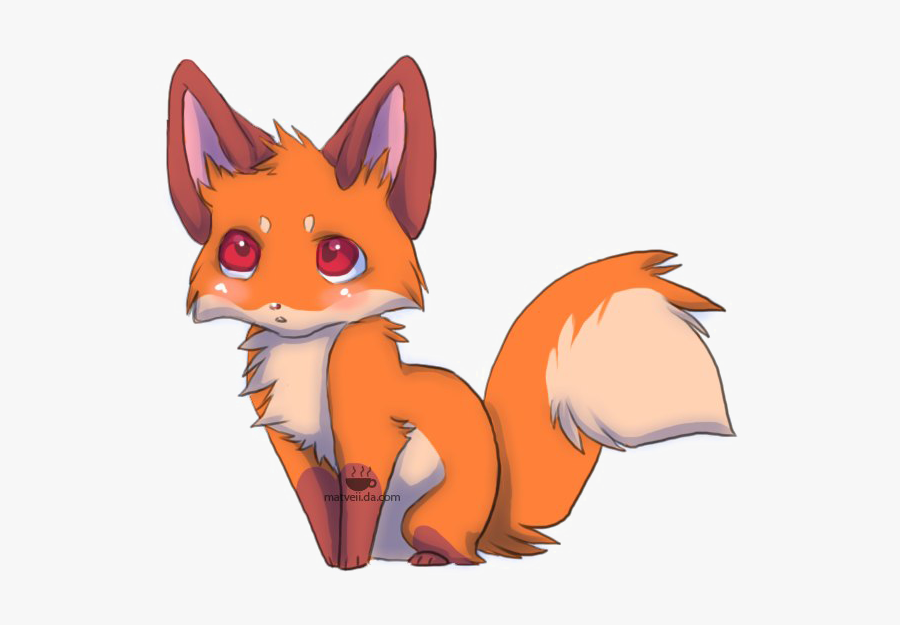 Baby Fox Png - Baby Fox Anime, Transparent Clipart