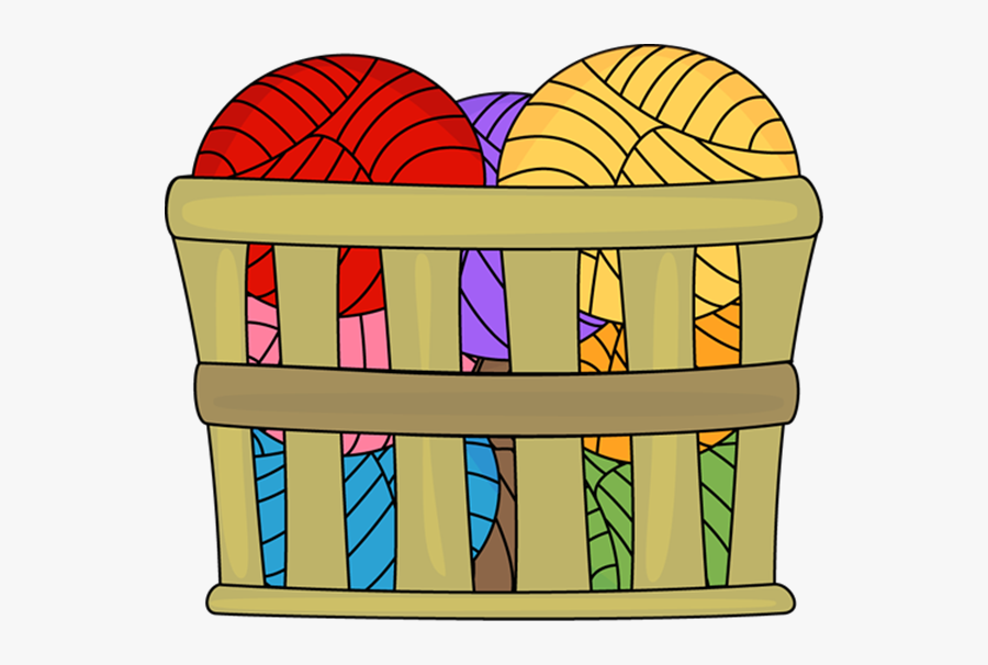 Ball In A Basket Clipart, Transparent Clipart