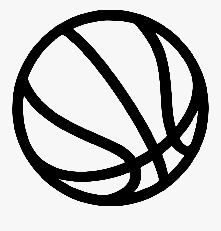 Png File Svg - Basketball Ball Icon, Transparent Clipart