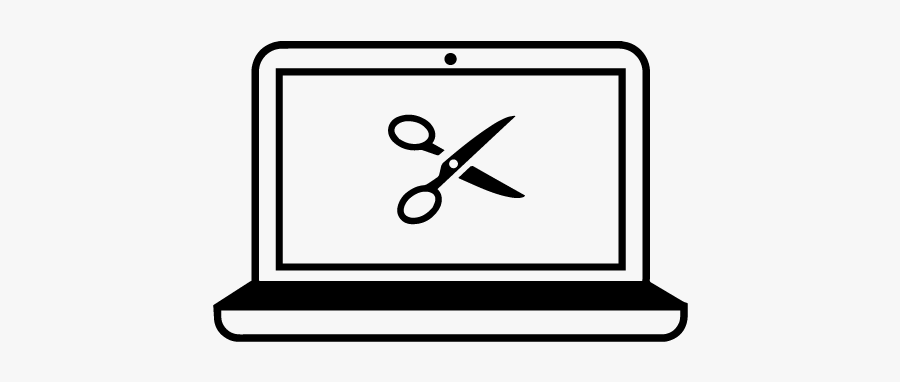 2018 04 Newsletter Black Icons - Transparent Background Laptop Clipart, Transparent Clipart