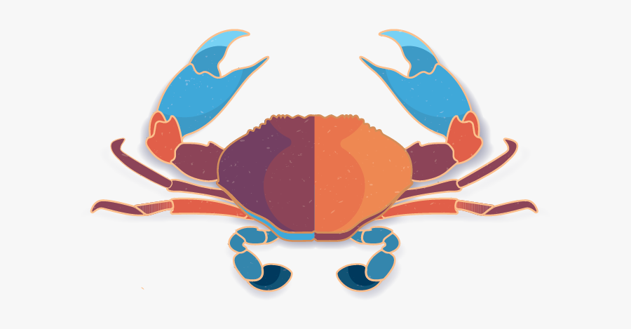 Maryland Crab Old Bay Maryland Crab Design Illustration, Transparent Clipart