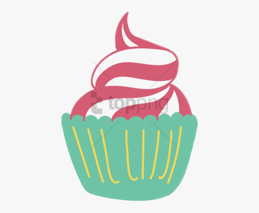Cupcake Dibujo Png, Transparent Clipart