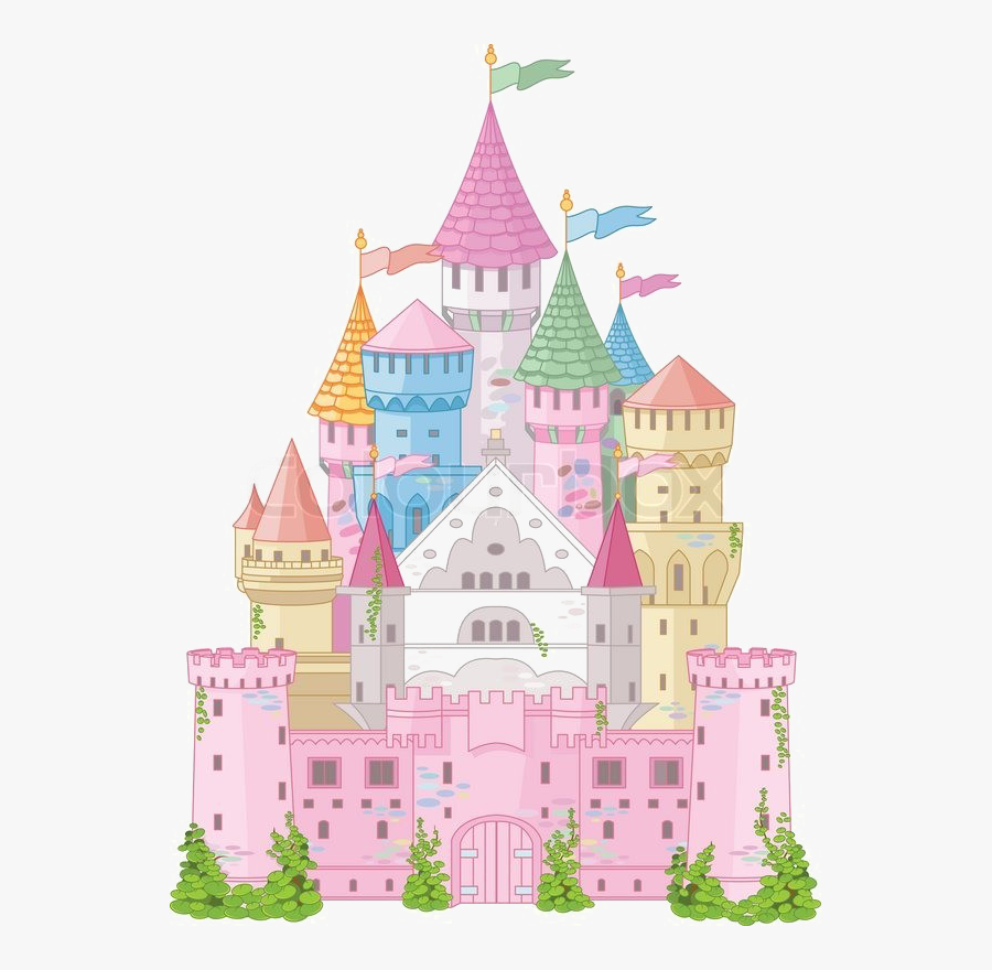 Fairy Tale Castle, Transparent Clipart