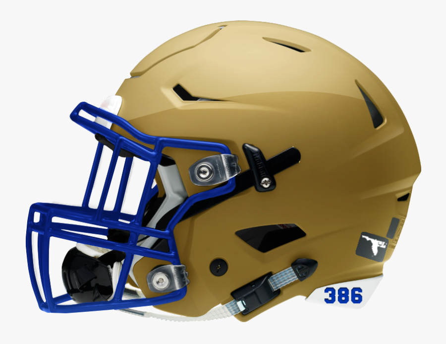 Mainland Senior High School - Charlotte 49ers Football Helmet, Transparent Clipart
